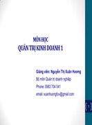 Quản trị kinh doanh 1