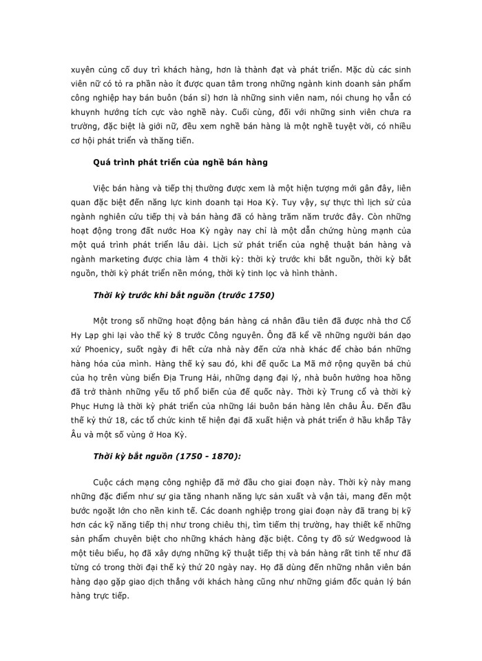 image for page Nghề bán hàng và quản trị bán hàng