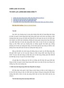 Chiến lược và cơ cấu tổ chức lực lượng bán hàng công ty