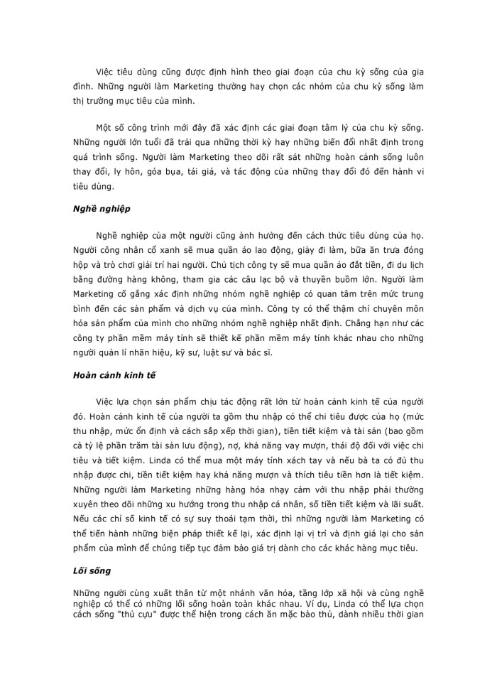 image for page Phân tích thị trường người tiêu dùng và hành vi của người mua