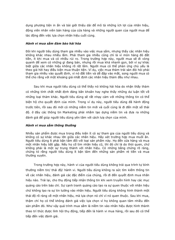 image for page Phân tích thị trường người tiêu dùng và hành vi của người mua