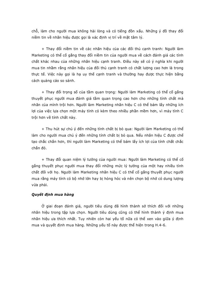 image for page Phân tích thị trường người tiêu dùng và hành vi của người mua