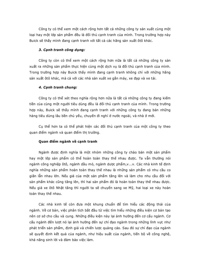 image for page Phân tích ngành và đối thủ cạnh tranh