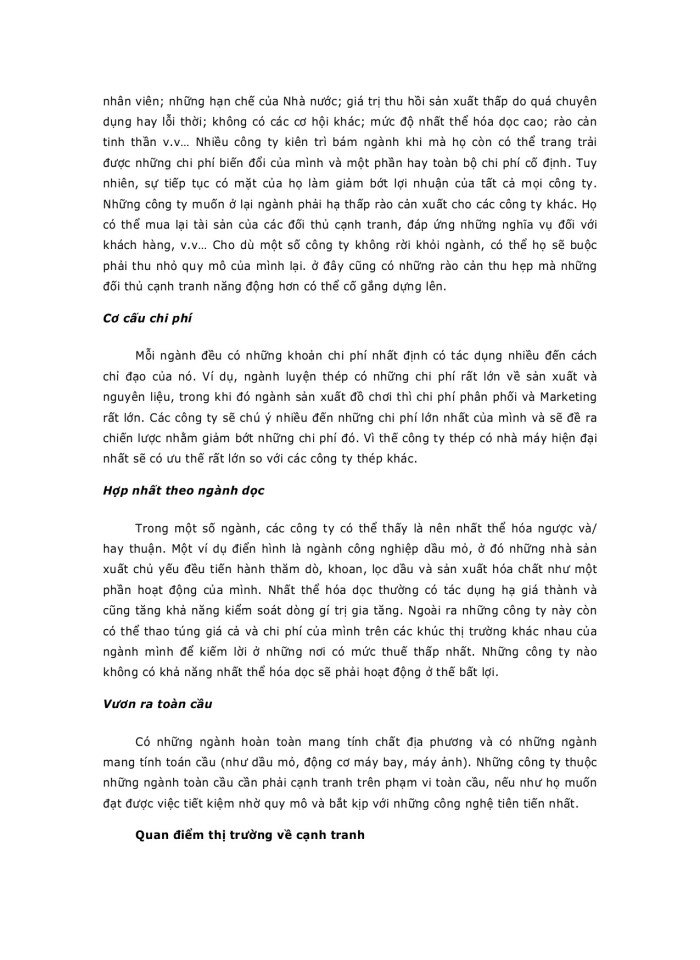 image for page Phân tích ngành và đối thủ cạnh tranh