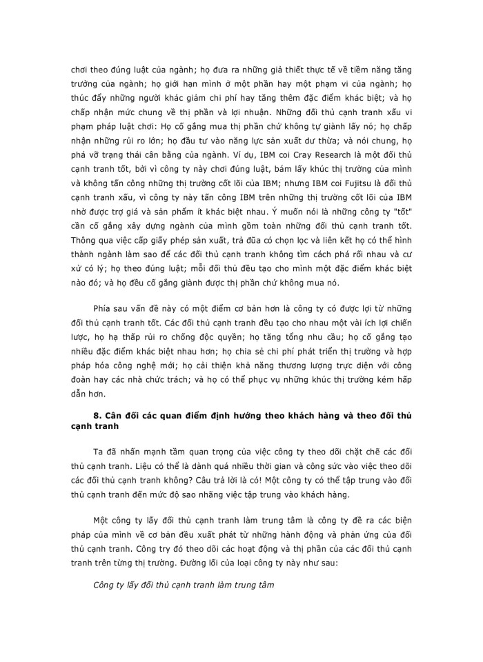 image for page Phân tích ngành và đối thủ cạnh tranh