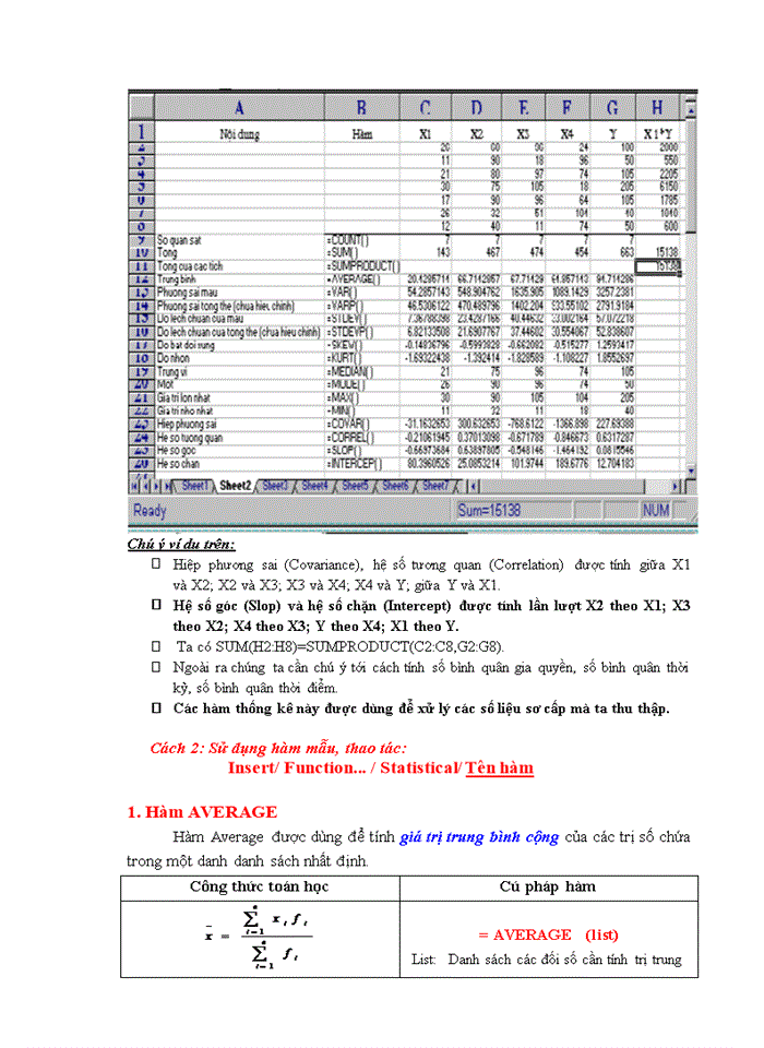 image for page Phân tích số liệu và dự báo trên Ms Excel