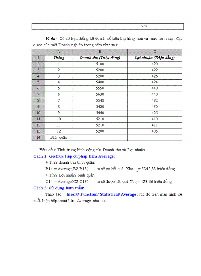image for page Phân tích số liệu và dự báo trên Ms Excel
