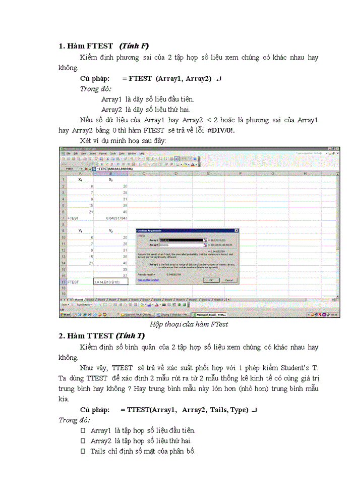 image for page Phân tích số liệu và dự báo trên Ms Excel