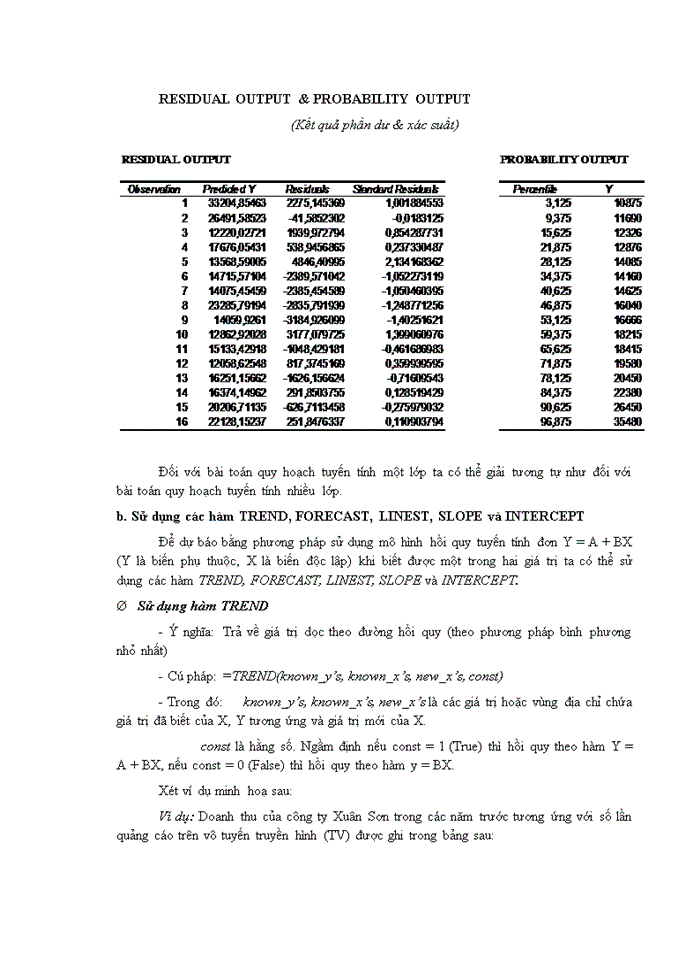 image for page Phân tích số liệu thống kê và dự báo kinh tế trên excel