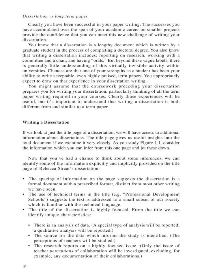 image for page Writing Your Dissertation: Invisible Rules for Success