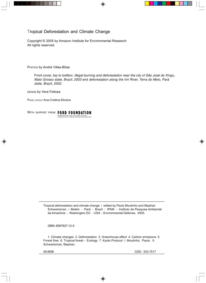 image for page Tropical deforestation and climate change