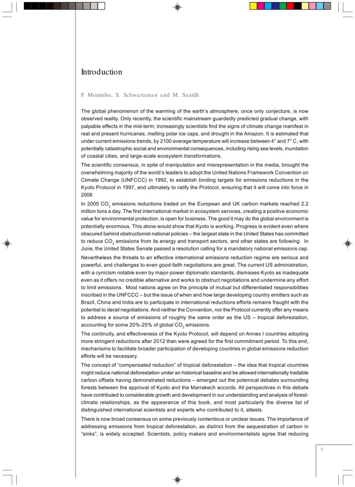 image for page Tropical deforestation and climate change