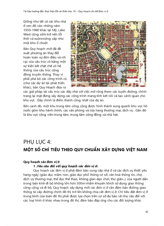 image for page Tài liệu hướng dẫn thực hiện Đồ án Kiến trúc 10 – Quy hoạch chi tiết Đơn vị ở
