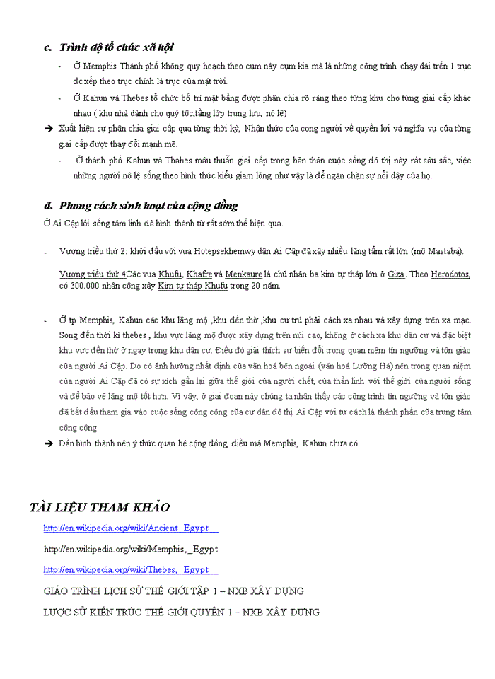 image for page Lập biểu đồ thời gian và thu thập dữ liệu và hình ảnh các thành phố tiêu biểu của nền văn minh Ai Cập Cổ Đại.