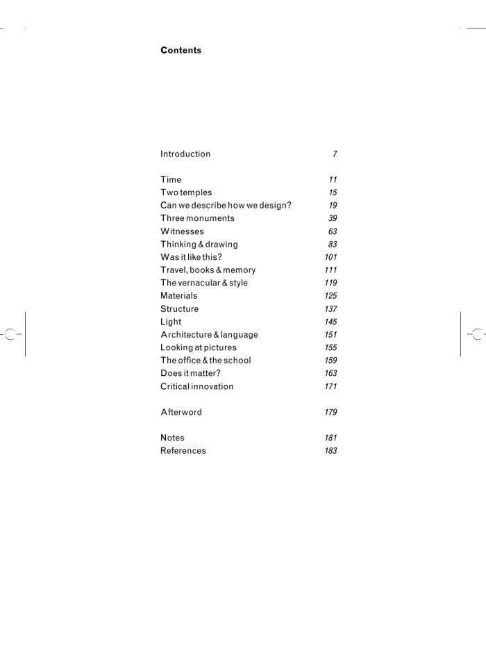 image for page Architectural Thought: the design process and the expectant eye
