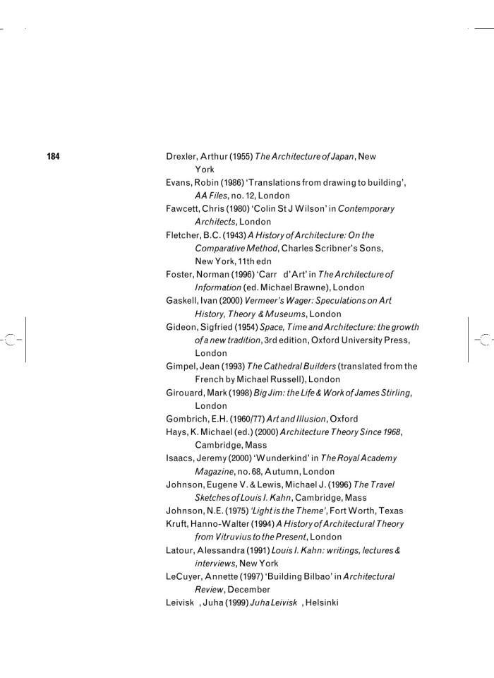 image for page Architectural Thought: the design process and the expectant eye