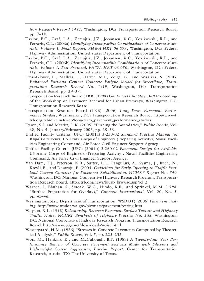 image for page Concrete pavement design construction and performance