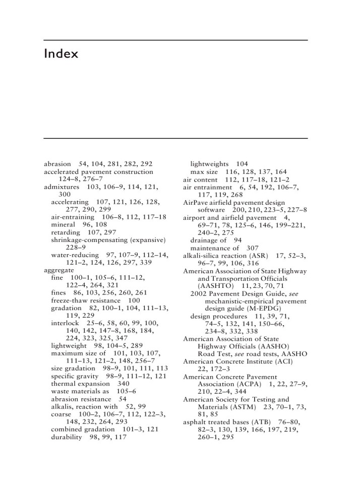 image for page Concrete pavement design construction and performance