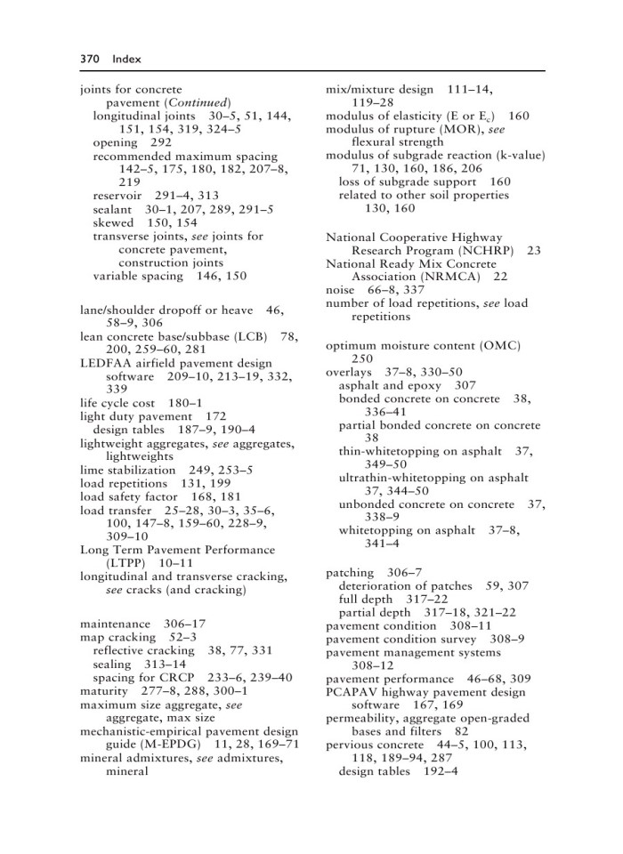 image for page Concrete pavement design construction and performance