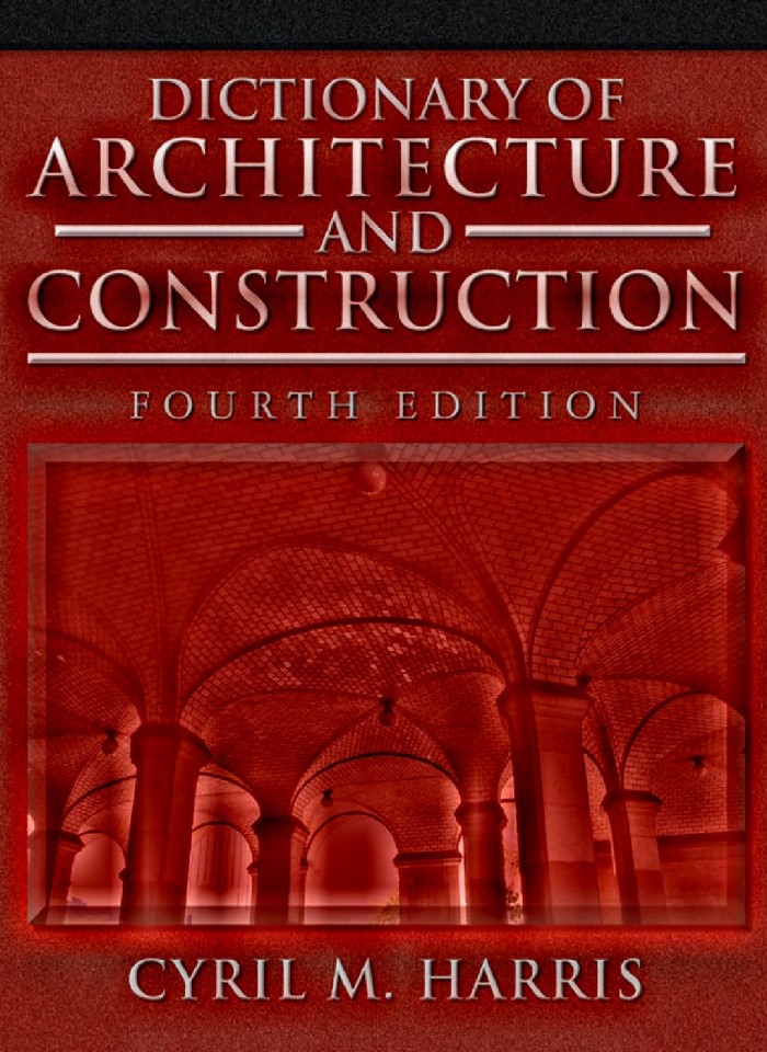 image for page Dictionary of architecture construction