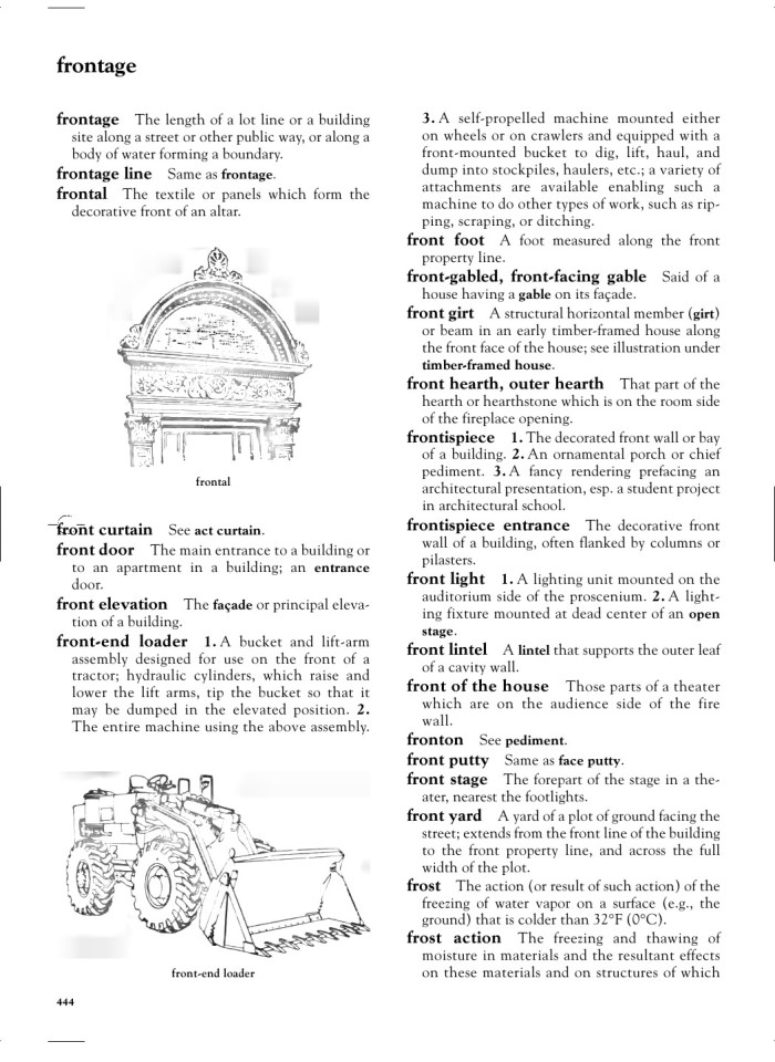 image for page Dictionary of architecture construction