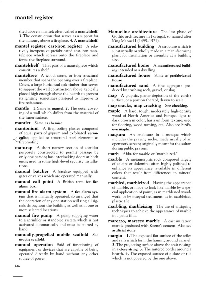 image for page Dictionary of architecture construction