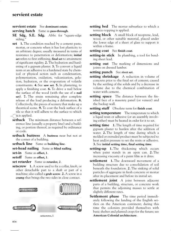 image for page Dictionary of architecture construction