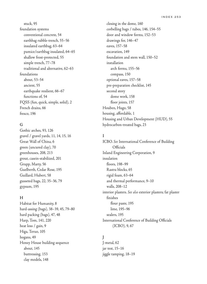 image for page Earthbag building the tools tricks and techniques