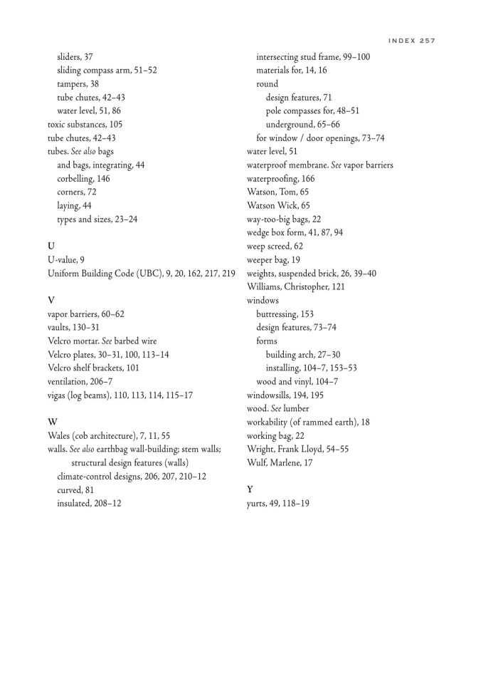 image for page Earthbag building the tools tricks and techniques