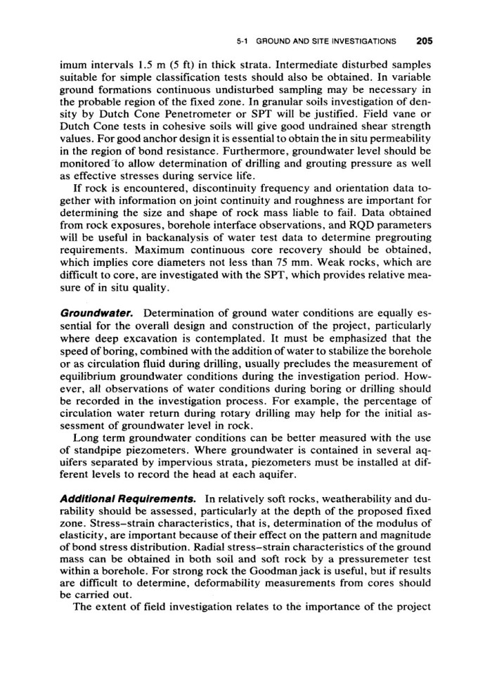 image for page Ground anchors and anchoredstructures