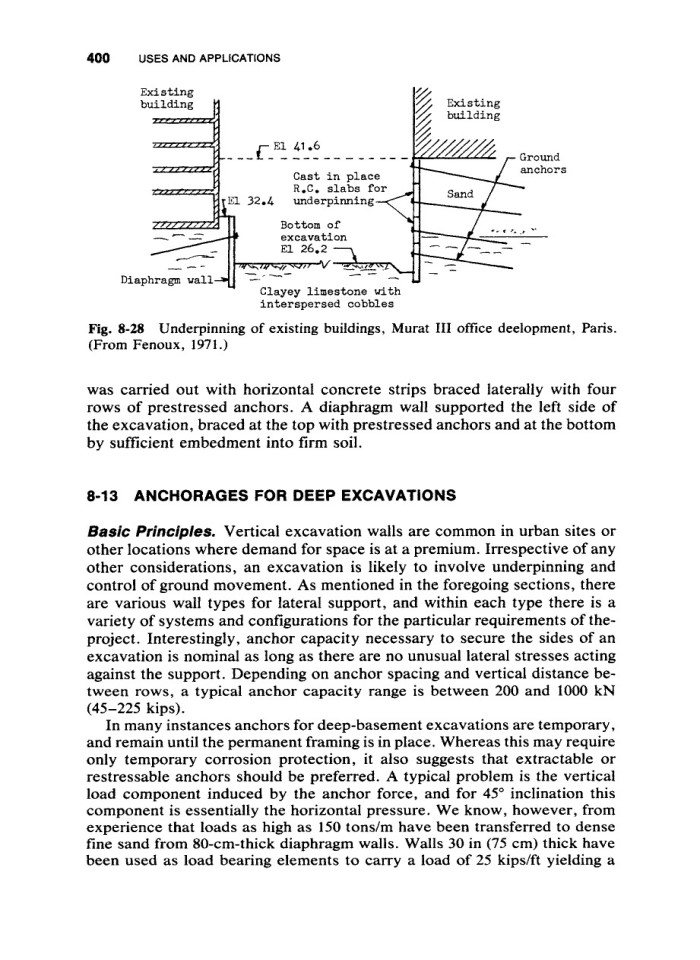 image for page Ground anchors and anchoredstructures