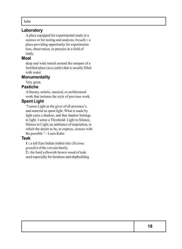 image for page Introduction To Architecture Architectural Dictionary of Terms, Movements and Architects
