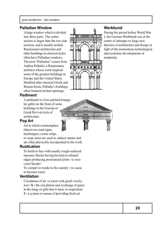 image for page Introduction To Architecture Architectural Dictionary of Terms, Movements and Architects