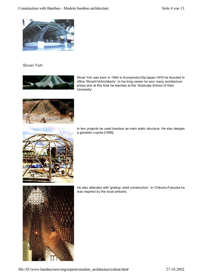 image for page Modern bamboo architecture