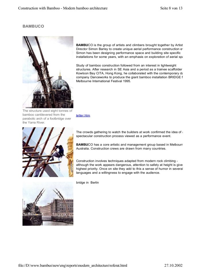 image for page Modern bamboo architecture