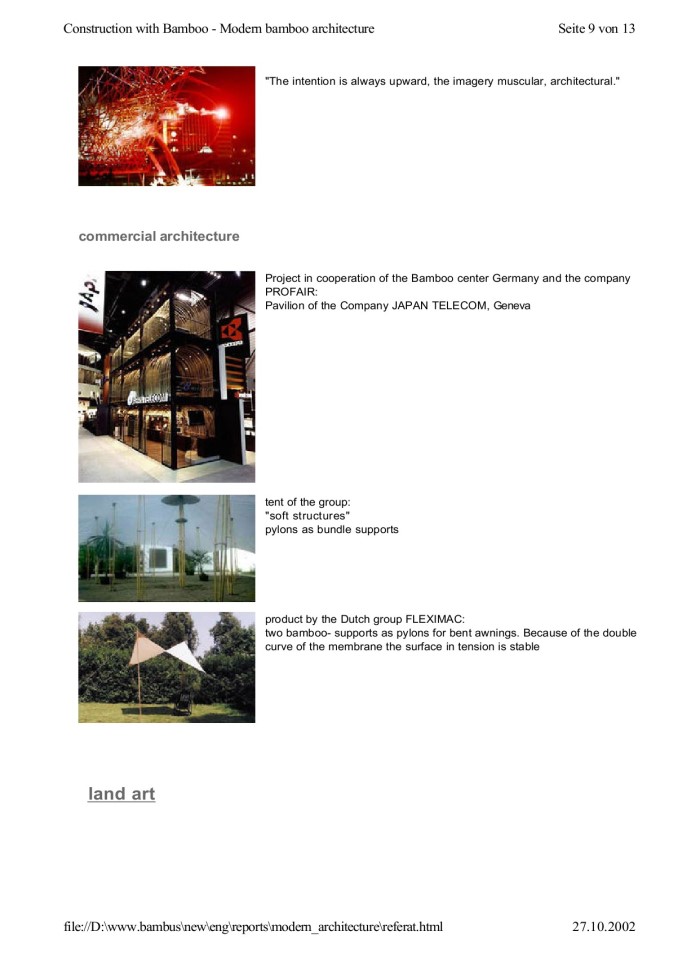 image for page Modern bamboo architecture