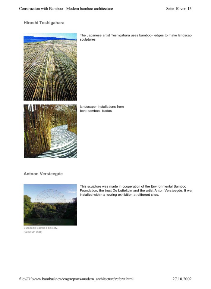 image for page Modern bamboo architecture