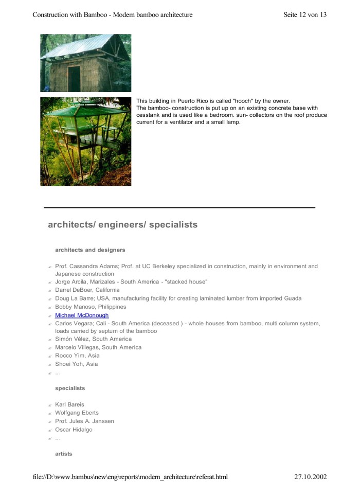 image for page Modern bamboo architecture