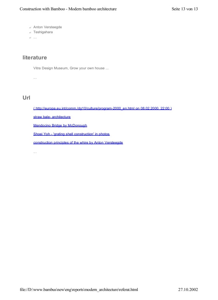 image for page Modern bamboo architecture