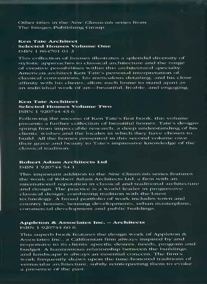 image for page New classicists