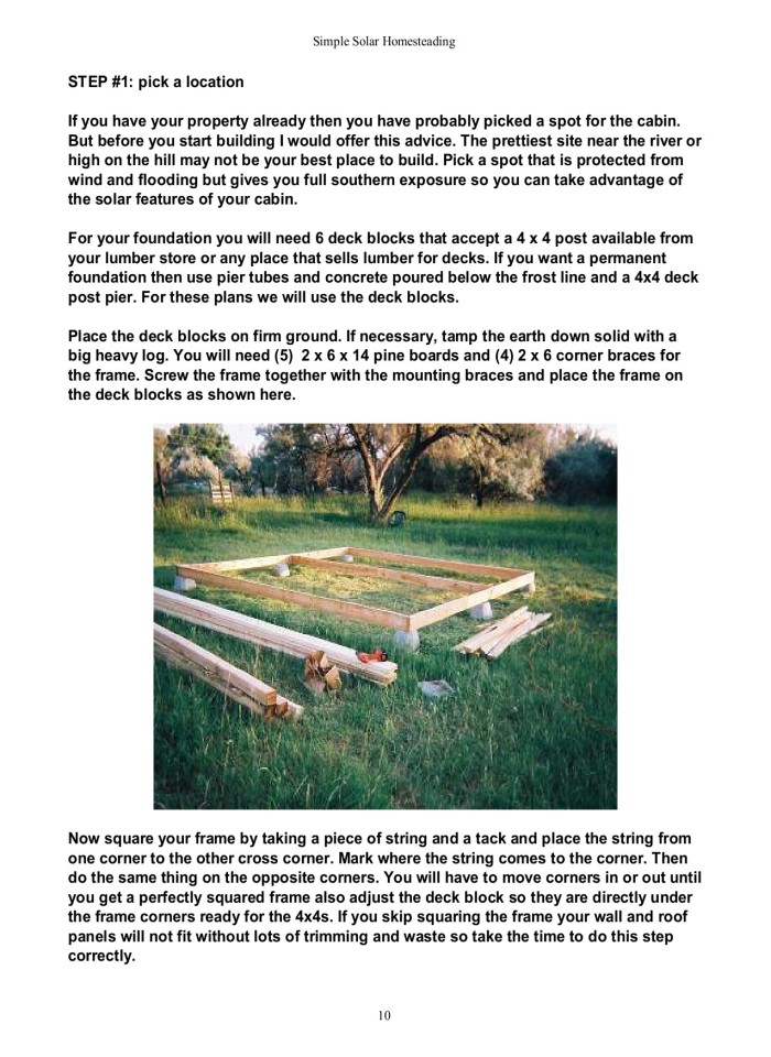 image for page Simple Solar Homesteading