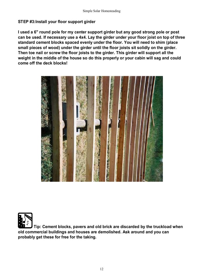 image for page Simple Solar Homesteading