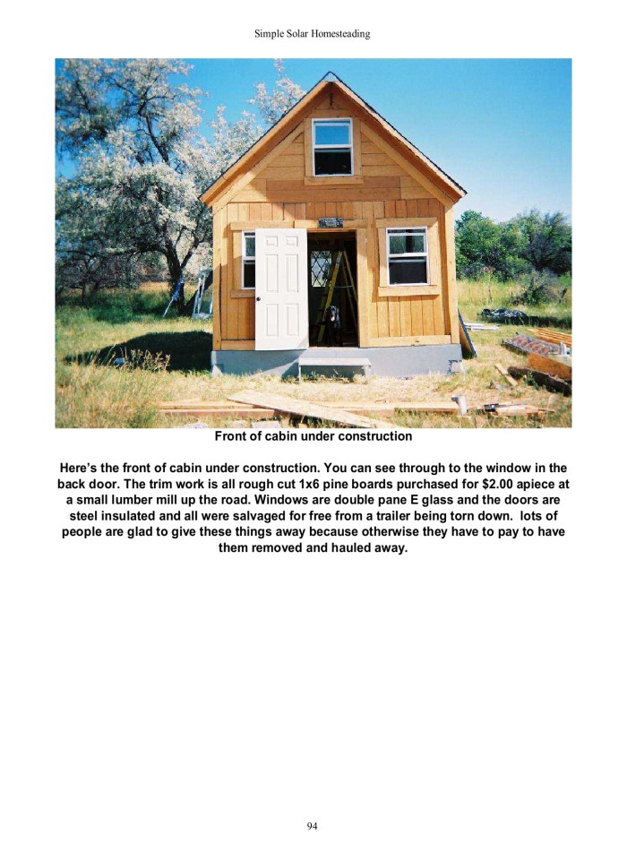 image for page Simple Solar Homesteading