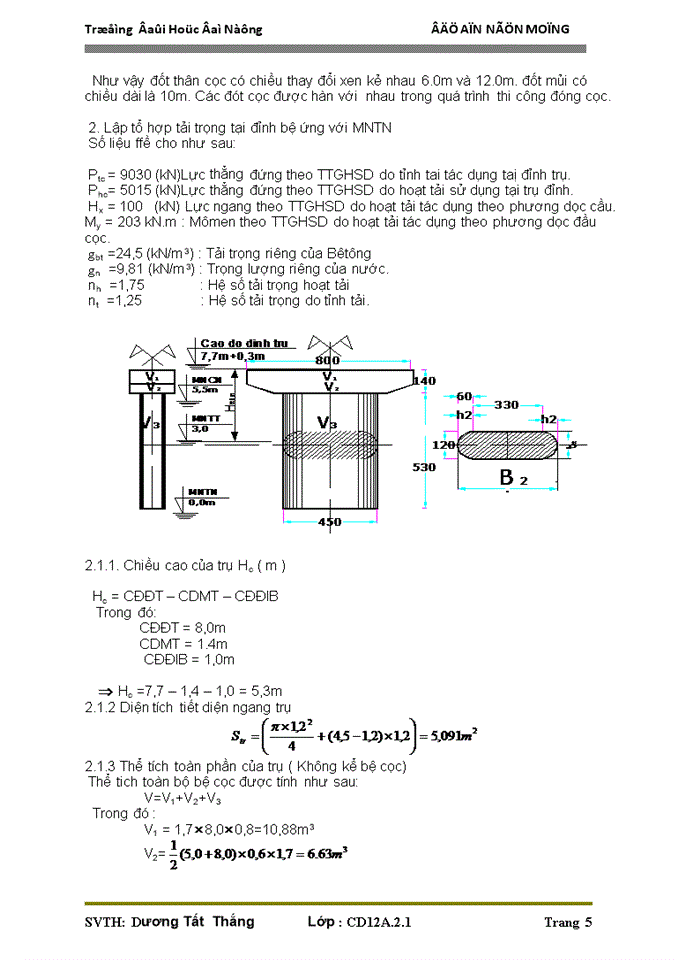 image for page Công trình móng trụ cầu