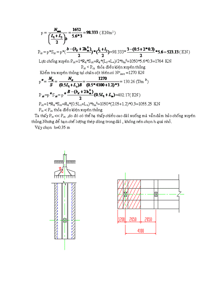 image for page Thiết kế móng băng
