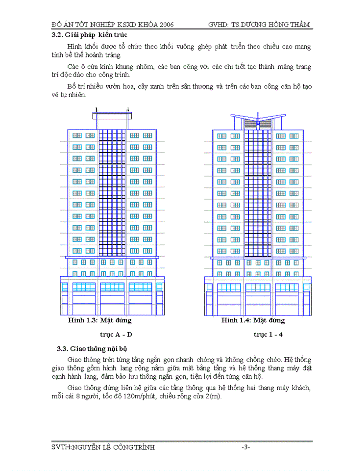 image for page Đồ án công trình Trung Tâm Thương Mại và căn hộ cao cấp Đức Hòa