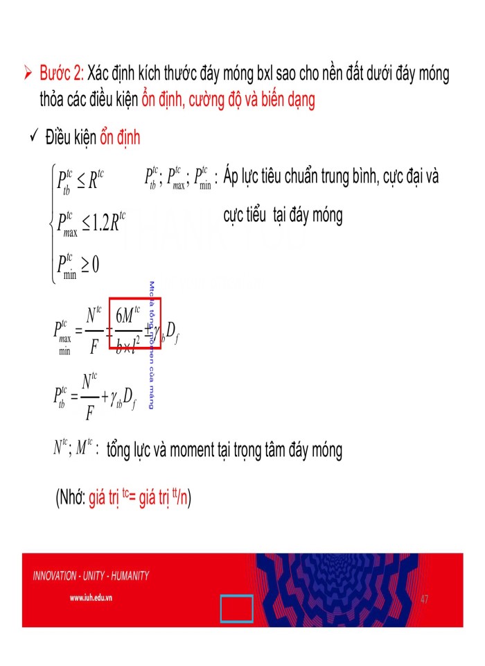 image for page Thiết kế móng băng dưới hàng cột