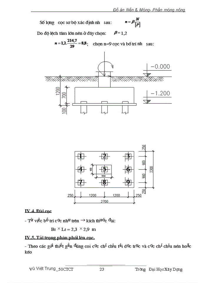 image for page Đồ án Nền & Móng- Phần móng nông