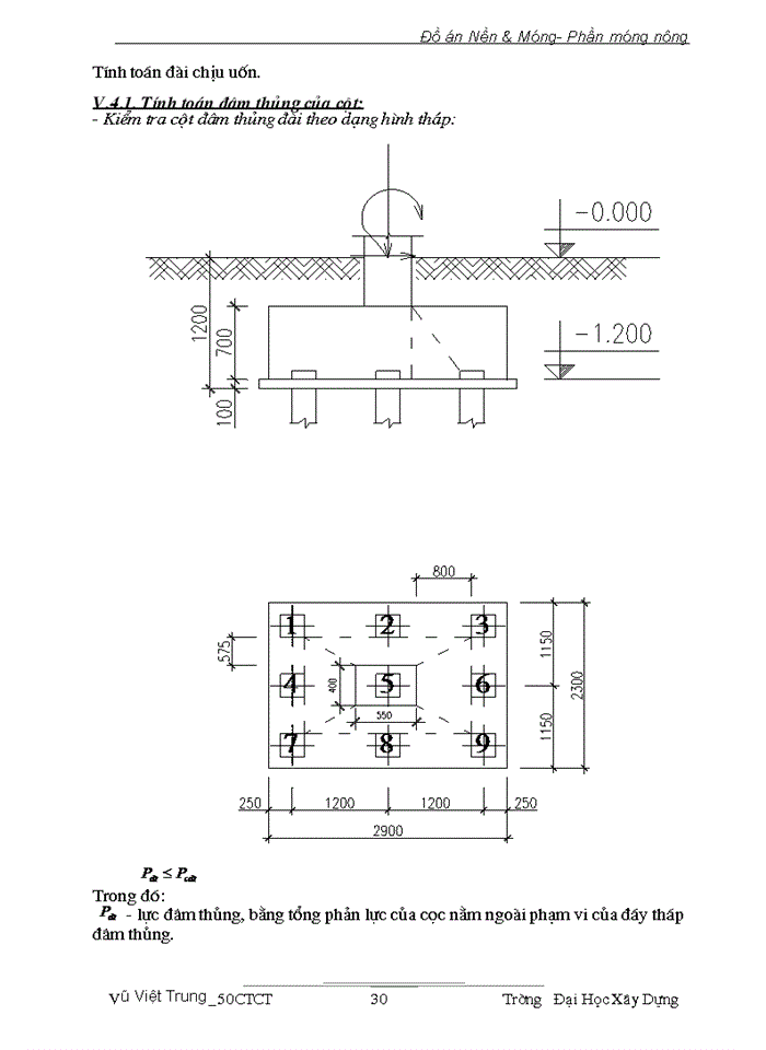 image for page Đồ án Nền & Móng- Phần móng nông