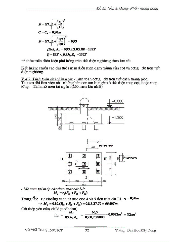 image for page Đồ án Nền & Móng- Phần móng nông
